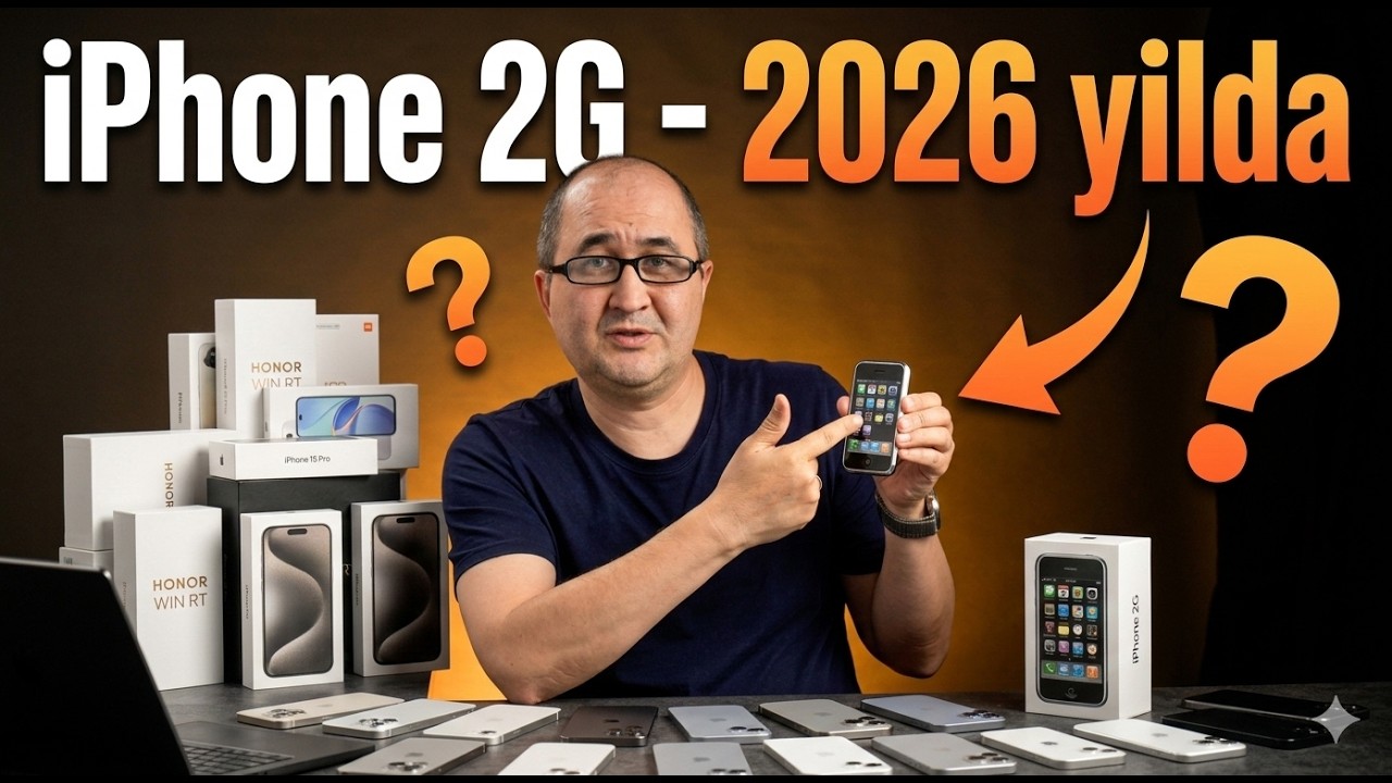 iPhone 2g haqida 18 yildan so'ng taasurotlarim
