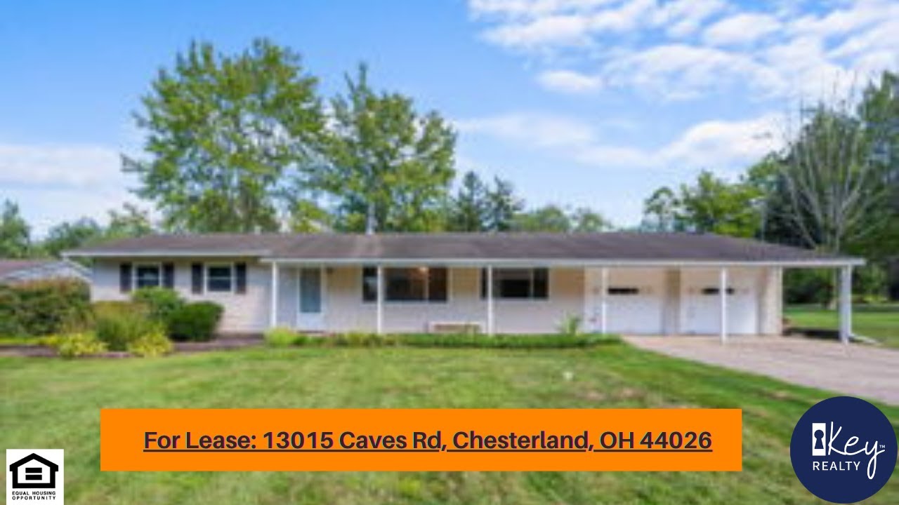 For Lease: 13015 Caves Rd, Chesterland, OH 44026