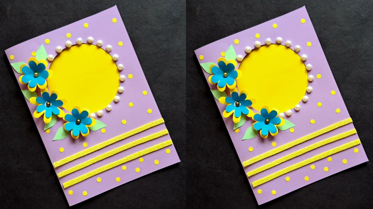 Easy Mother’s Day card | how to make mother's day greeting card | Diy ...