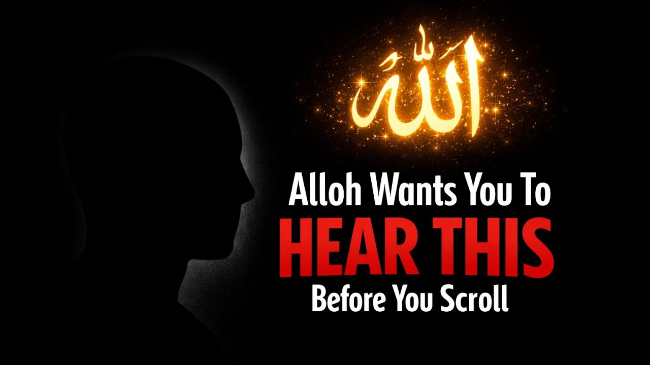 Allah Wants You To Hear This Before You Scroll Tonight