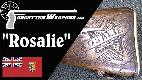 "Rosalie": Trench Art SMLE with a Most Improbable Story