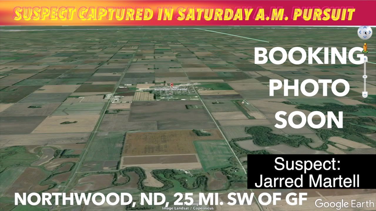 UPDATE: Suspect Captured In Saturday Morning Grand Forks County Pursuit ...