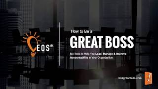 How to Be a Great Boss - Webinar Recording - Oct. 17, 2016