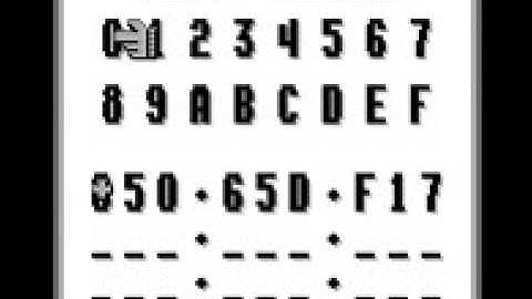 Unused Game Content ~ Game Boy Game Genie Unused Logo 2 Easter Egg