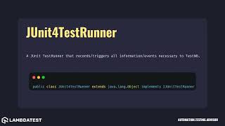 Celebrity org testng junit JUnit4TestRunner with example Wealth