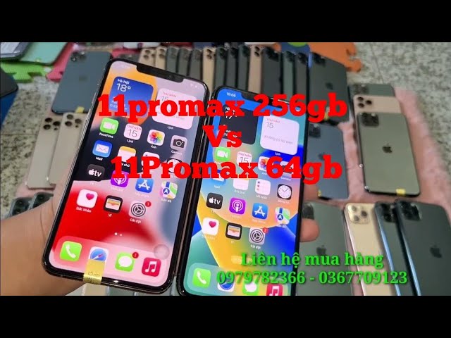 So sánh iphone 11promax 256gb vs 11promax 64gb - Thế nào là lỗi Vật lý- Lỗi Chất lỏng- 12pro 128gb
