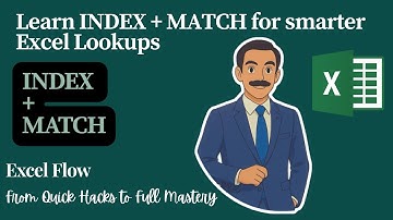 Stop using Vlookup! Learn Index + Match for Smarter Excel Lookups by Excel Flow