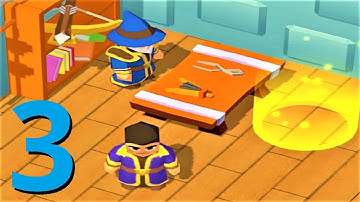 🧙‍♂️ Weapon Shop 3D 💰 GAMEPLAY Part 3 INSANE Upgrades and Battles (Android, iOS)