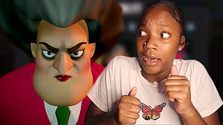 PRANKING MISS TRUNCHBULL & MADEA’s LOOK ALIKE | scary teacher gameplay screenshot 3