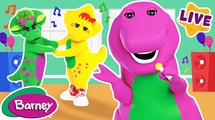 🔴 Sing and Dance with Barney 🎶 Nursery Rhymes 🎶  Old MacDonald, Wheels On The Bus & More !