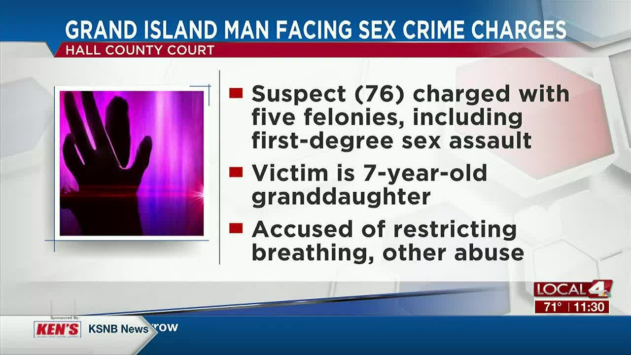 Grand Island man charged in sexual assault of grandchild - YouTube