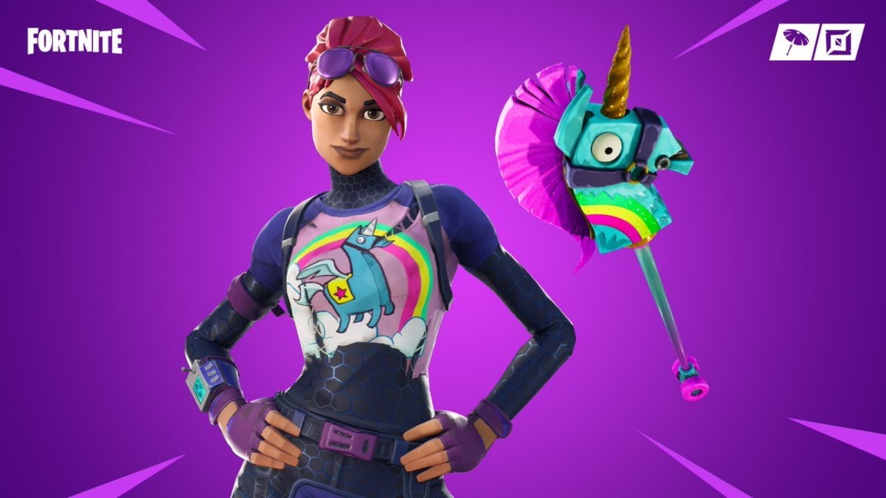 NEW* BRITE BOMBER SKIN GAMEPLAY - FORTNITE SUNSHINE AND RAINBOWS SET -  YouTube