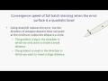 Lecture 6A : Overview of mini batch gradient descent