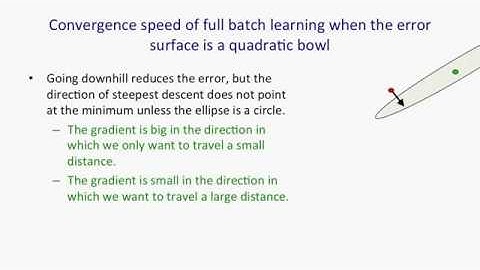 Lecture 6A : Overview of mini batch gradient descent