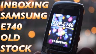 SAMSUNG E740 OLD STOCK ORIGINAL UNBOXING ONLY