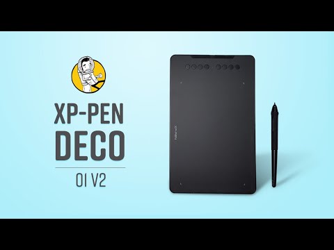 XP-Pen Deco 01 v2 Unboxing & First Impressions