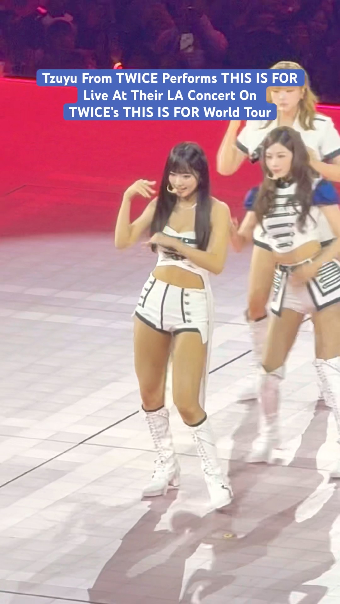 Tzuyu From #TWICE Performs #THISISFOR In LA On Their