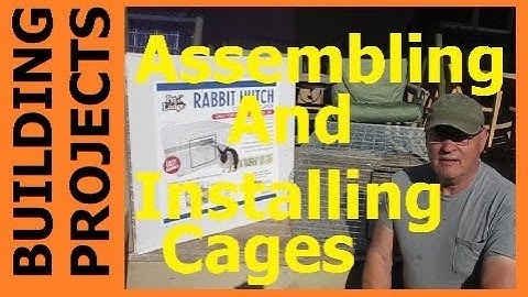 HOMESTEAD BUILDING PROJECTS - Rabbitry Remodel Part 6