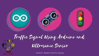 Traffic light using Arduino and ultrasonic sensor