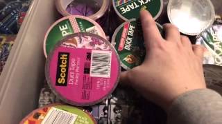 Duct tape colors and patterns
