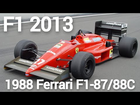 1/24PROTAR Ferrari F1 88 L’ultimo Turbo Protar Ferrari F1 88 L'ultimo Turbo 1/24 1988 F1 car note