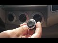 The Installation of Tacoma Air Conditioning Control Switch Knob