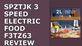 SPZTJK 3-Speed Electric Food Processor: Meat Grinder, Vegetable Review (2026) - Still Worth It?
