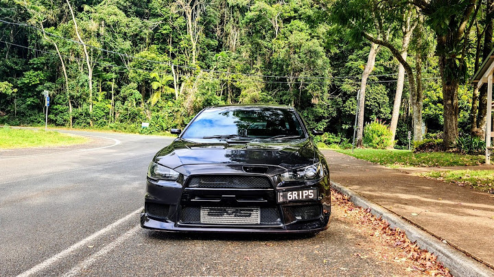 Evo X POV Mountain Drive + Exploring The Rainforest