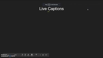 How to add live captions to screen recordings