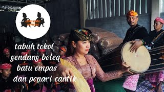 Download lagu Job pertama gendang beleq batu empas dan penari cantik #gendang_belek_lombok #trending #traditional