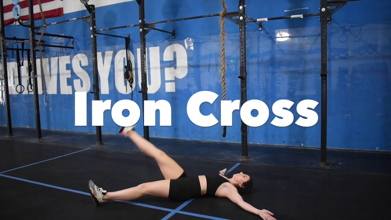 Iron Cross Stretch  A Stretching Exercise