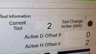 M6 Manual tool Change with Auto Tool setting Mach 4