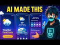 Create App Without Coding | Weather + Chatbot App Using