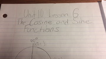 Algebra 2 Unit 10 Lesson 6