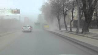 Как мэр Локоть борется с пылью в Новосибирске.