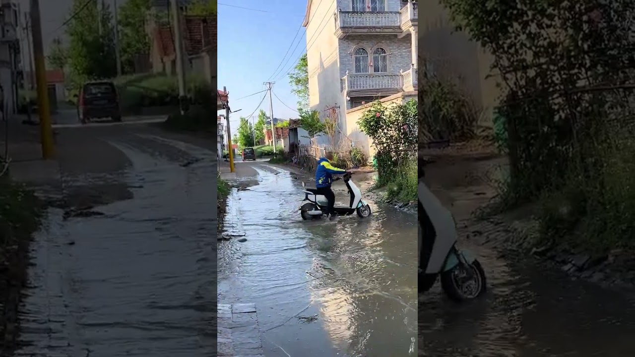 Riding on my beloved motorcycle, you will never be stuck in traffic. Funny and unexpected ending
