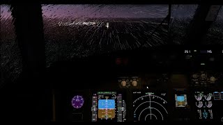 X-Plane 11 | Zibo Mod's Rain Effect! X-Plane 11 | Zibo Mod's Rain Effect!