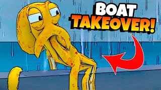 I TOOK OVER AN ENTIRE BOAT IN OCTODAD?!