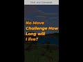 Surivial Challenge but I cannot Move #minecraft #gaming #scary
