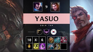 Yasuo Top vs Jayce - KR Master Patch 25.20