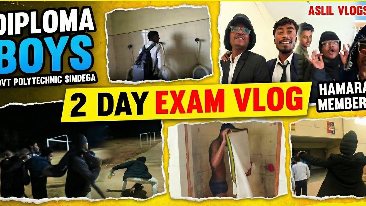 Thrird day exam vlog 😅
