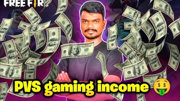 PVS gaming monthly income 🤑13💸💸💸💸 #shorts #pvsgaming
