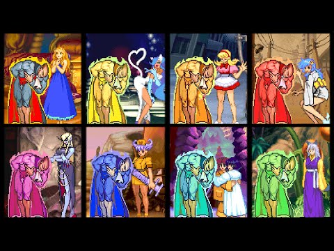 Demitri's Midnight Bliss VS All Characters (Vampire Savior)