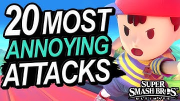 20 MOST ANNOYING Attacks In Smash Ultimate