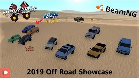 2019 Off Road Vehicles Showcase (Challenge) Testing Video.