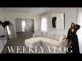 WEEKLY VLOG! NEW HOME TOUR | NEW FURNITURE | ENTRYWAY TABLE STYLING| | BEDROOM UPGRADE |HOME UPDATES