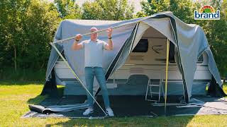 Aufbauanleitung Brand - Vorzelte 2024