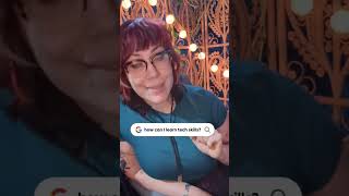 Want to learn tech skills? #shorts #techskil #techskills #skills