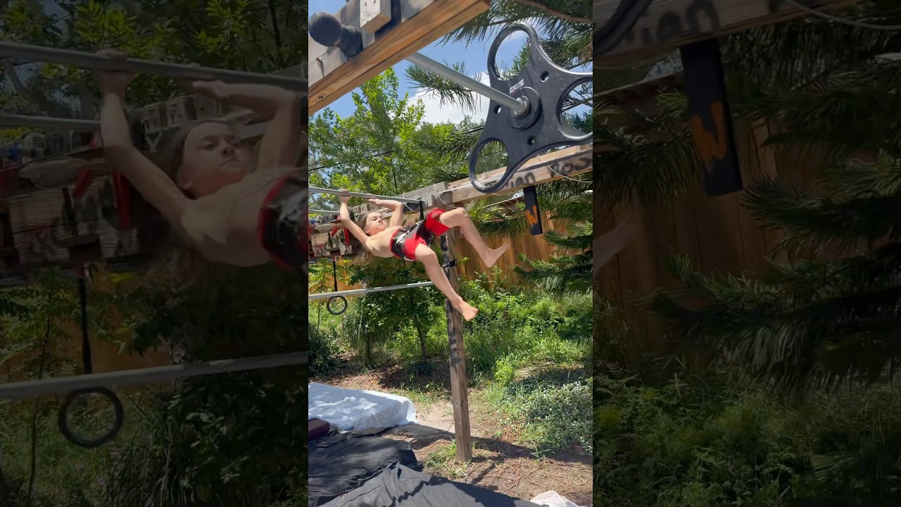 Too hot in FL 🌴 Quick 20-min backyard sesh! 🥵