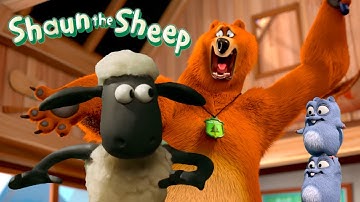 Grizzy Lemmings &  Shaun the sheep